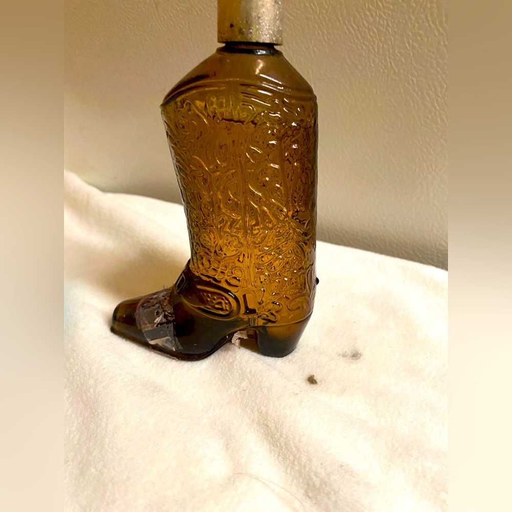 Avon perfume bottle collectible Cowboy Boot